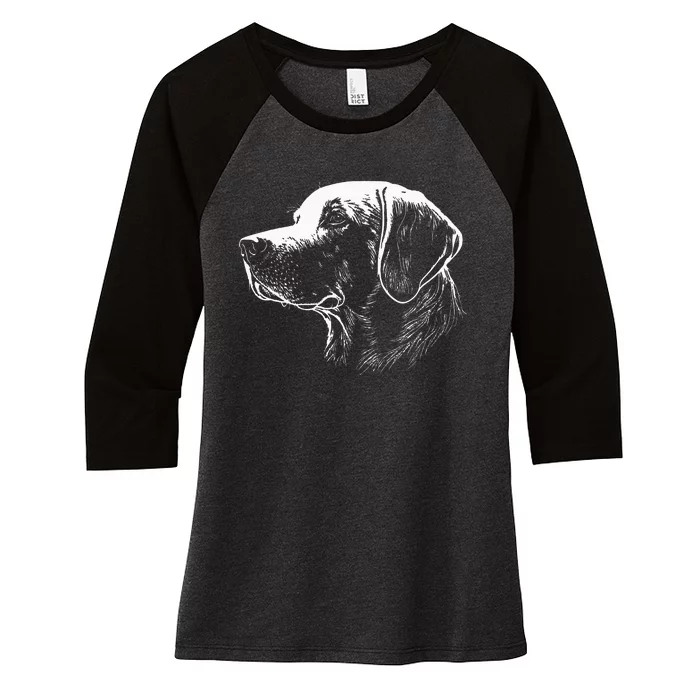 Labrador Retriever Gifts Lab Dog Women's Tri-Blend 3/4-Sleeve Raglan Shirt