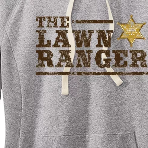 Lawn Ranger Grass Mower Mowing FatherS Day Gardening Women's Fleece Hoodie