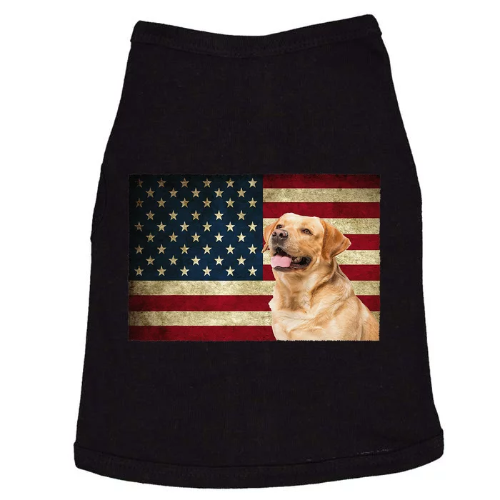 Labrador retriever gifts American Flag Lab dog Doggie Tank