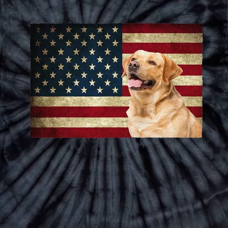 Labrador retriever gifts American Flag Lab dog Tie-Dye T-Shirt