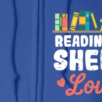 Lets Read! Gear For Educators Students And School Staff Gift Full Zip Hoodie