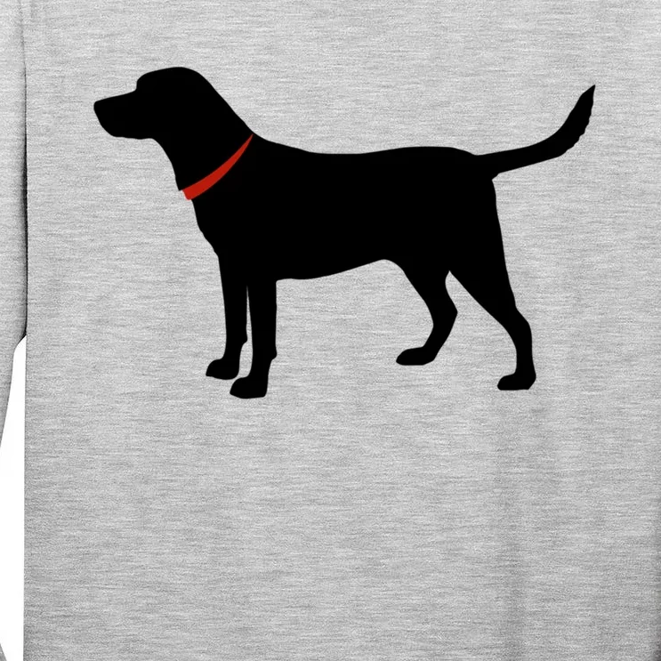 Labrador Retriever Gift Black Lab Lover Gift Tall Long Sleeve T-Shirt