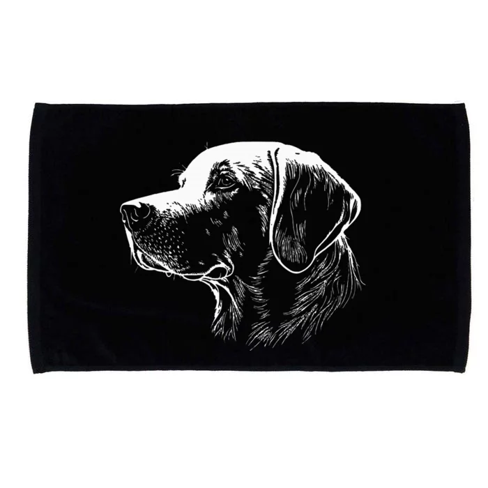 Labrador Retriever Gifts Lab Dog Microfiber Hand Towel