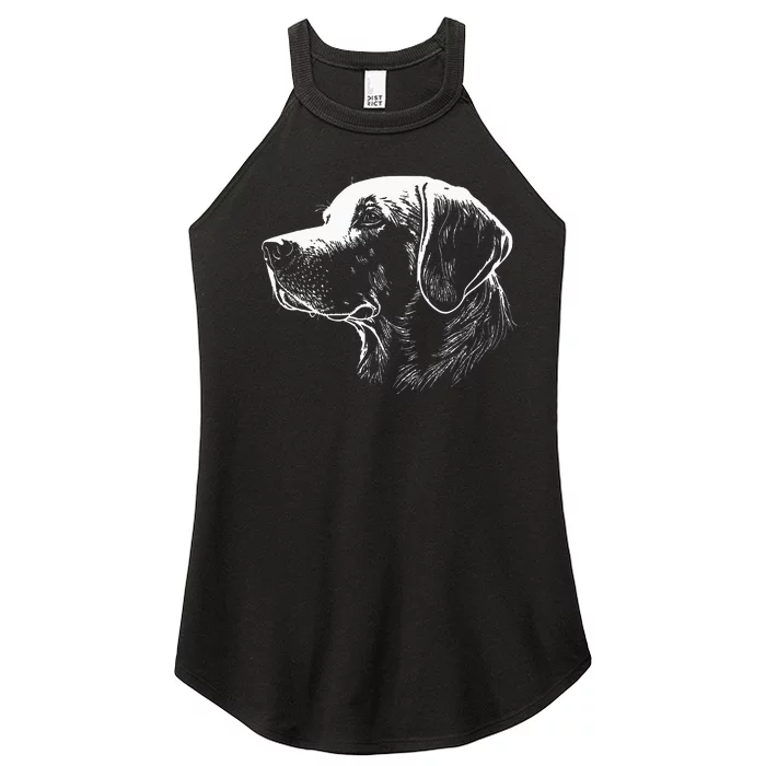 Labrador Retriever Gifts Lab Dog Women’s Perfect Tri Rocker Tank