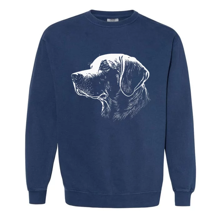 Labrador Retriever Gifts Lab Dog Garment-Dyed Sweatshirt