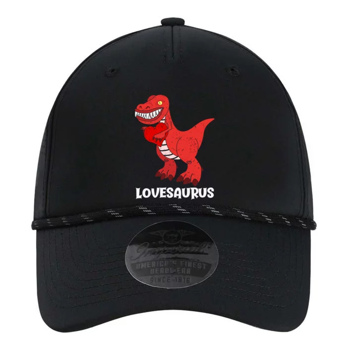 Lovesaurus Red Heart Valentines Day Funny Tgiftrex Dinosaur Great Gift Performance The Dyno Cap