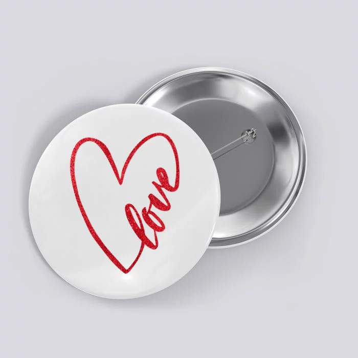 Love Romantic Heart Button