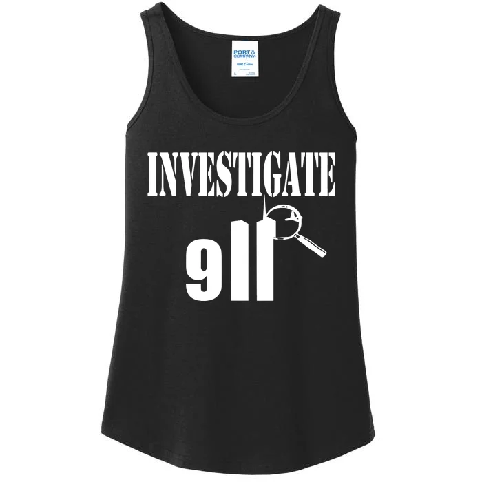 Luke Rudkowski Investigate 911 Ladies Essential Tank