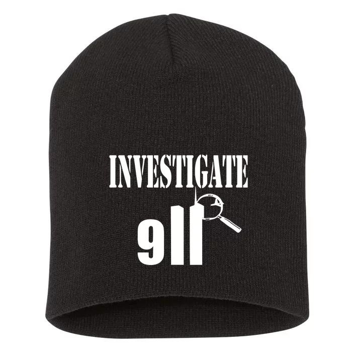 Luke Rudkowski Investigate 911 Short Acrylic Beanie