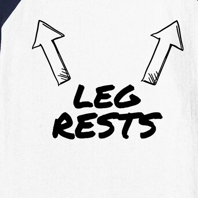 Leg Rests Baseball Sleeve Shirt