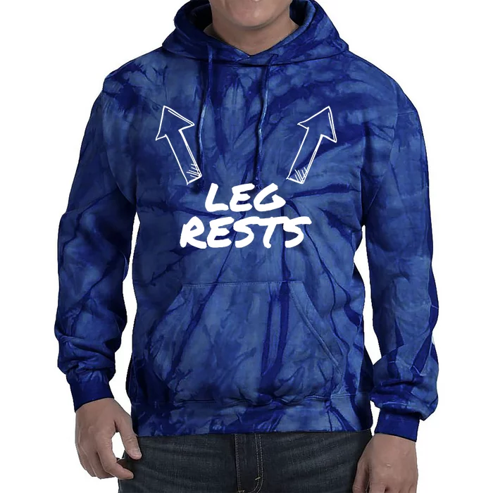 Leg Rests Tie Dye Hoodie