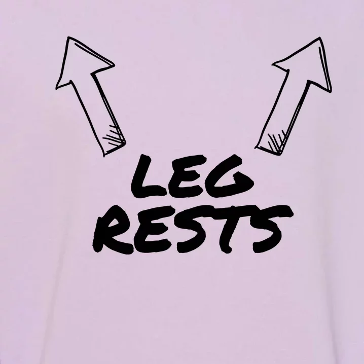 Leg Rests Garment-Dyed Sweatshirt