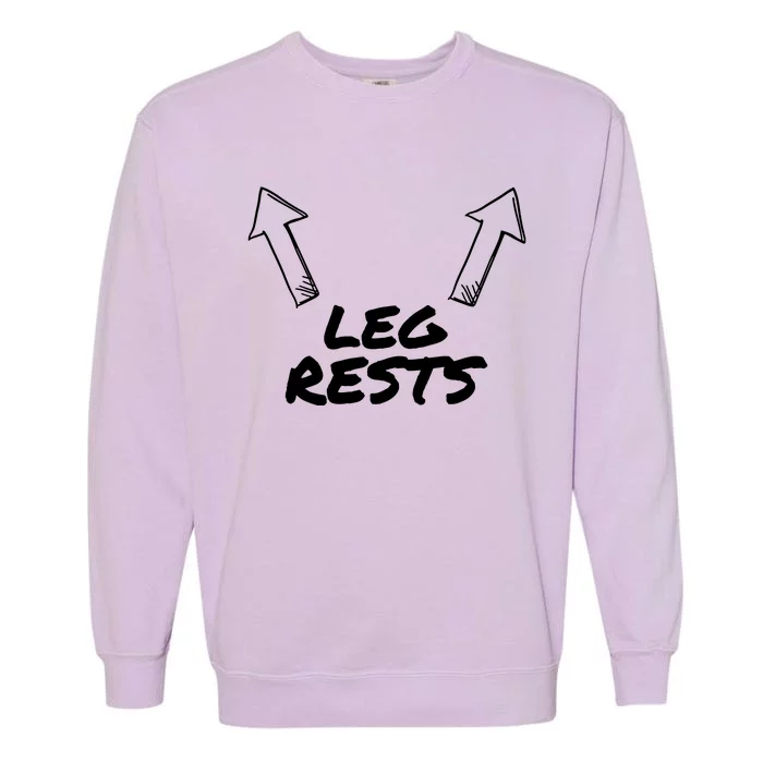 Leg Rests Garment-Dyed Sweatshirt