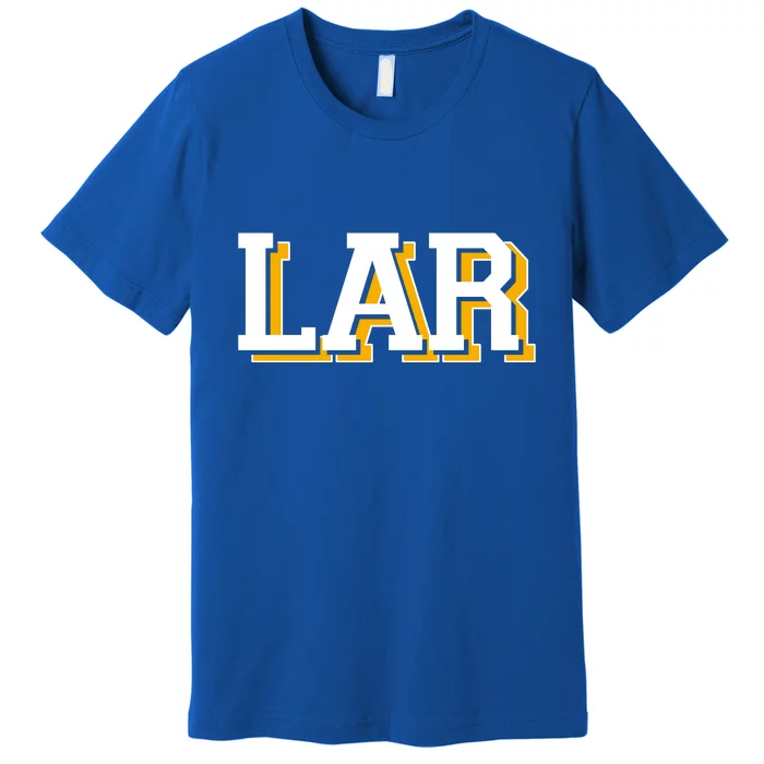 LA RAMS LAR Gift For Sport Fan Premium T-Shirt