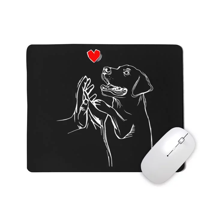 Labrador Retriever Love Golden Black Lab Dad Mom Mousepad