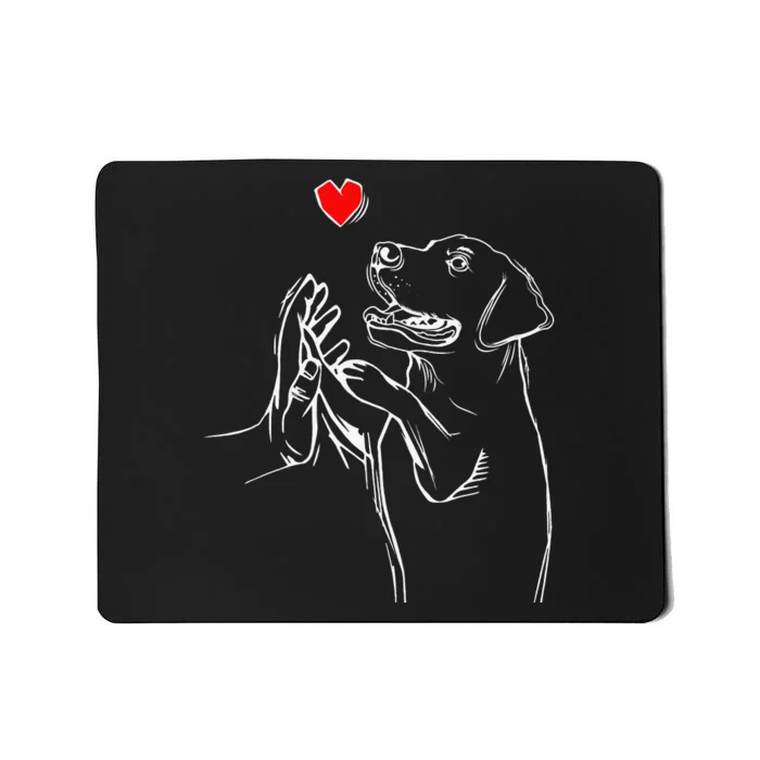 Labrador Retriever Love Golden Black Lab Dad Mom Mousepad