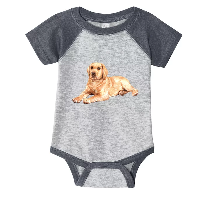 Labrador Retriever Infant Baby Jersey Bodysuit