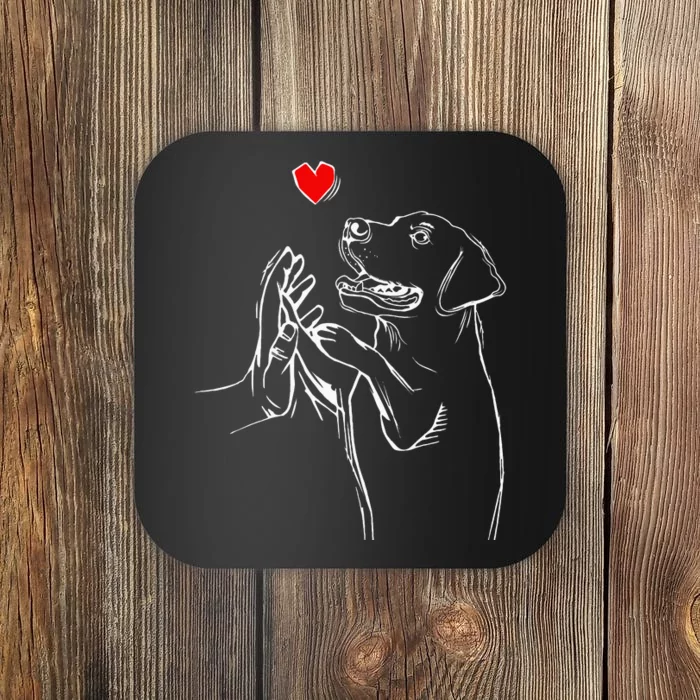 Labrador Retriever Love Golden Black Lab Dad Mom Coaster