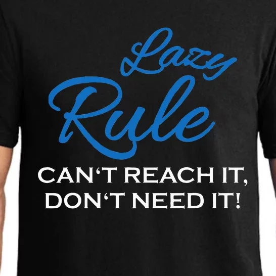 Lazy Rule Pajama Set