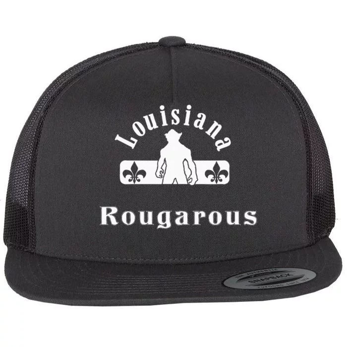 Louisiana Rougarou Loupgarou New Orleans Swamp Monster Flat Bill Trucker Hat