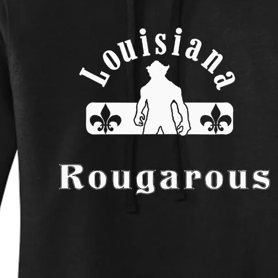 Louisiana Rougarou Loupgarou New Orleans Swamp Monster Women's Pullover Hoodie