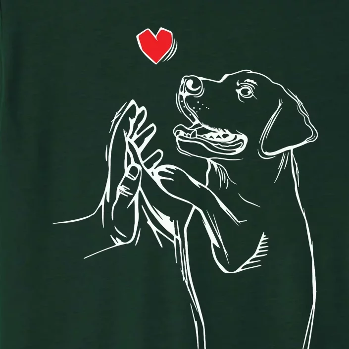 Labrador Retriever Love Golden Black Lab Dad Mom ChromaSoft Performance T-Shirt