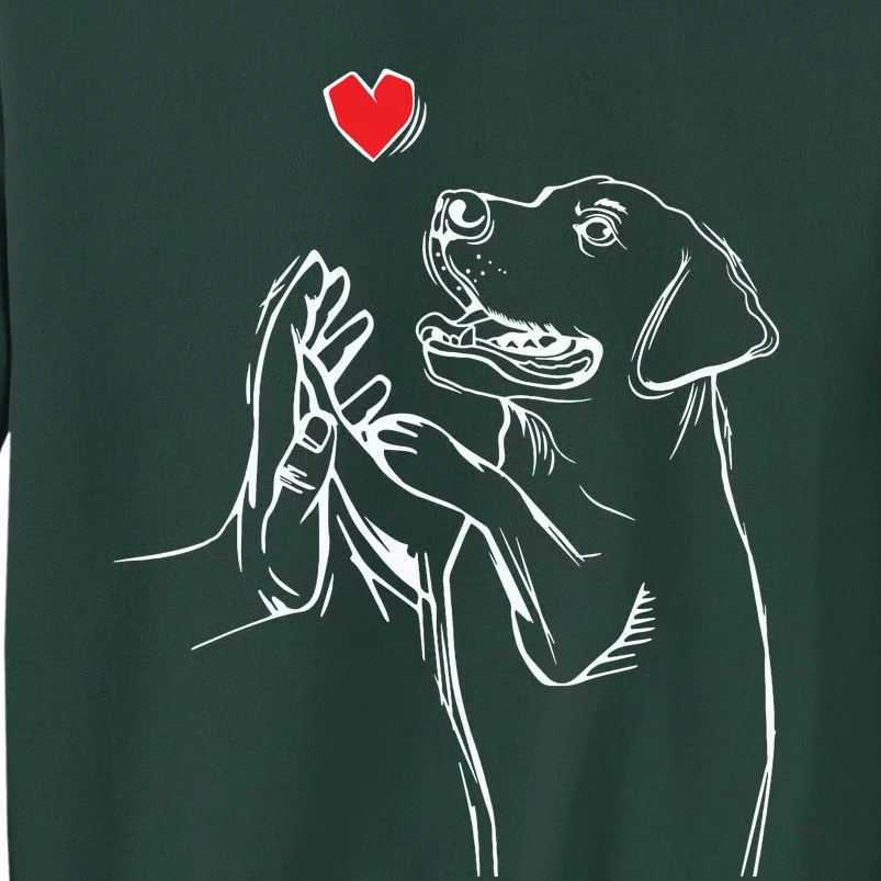 Labrador Retriever Love Golden Black Lab Dad Mom Tall Sweatshirt