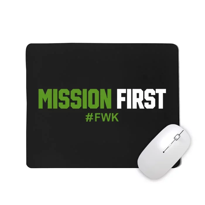 Luke Rudkowski Mission First Fwk Mousepad