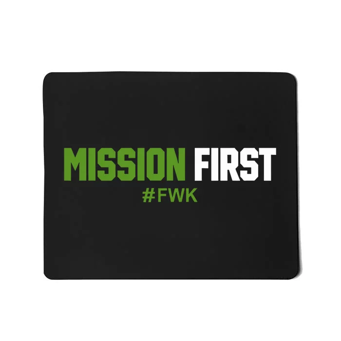 Luke Rudkowski Mission First Fwk Mousepad