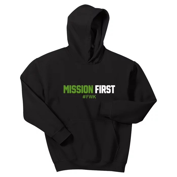 Luke Rudkowski Mission First Fwk Kids Hoodie