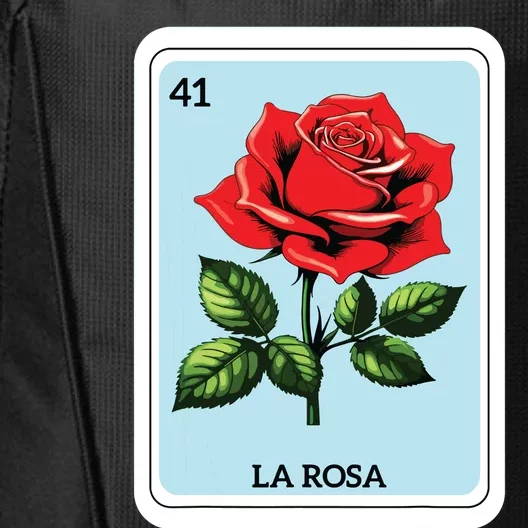 La Rosa Mexican Lottery Card Game City Backpack