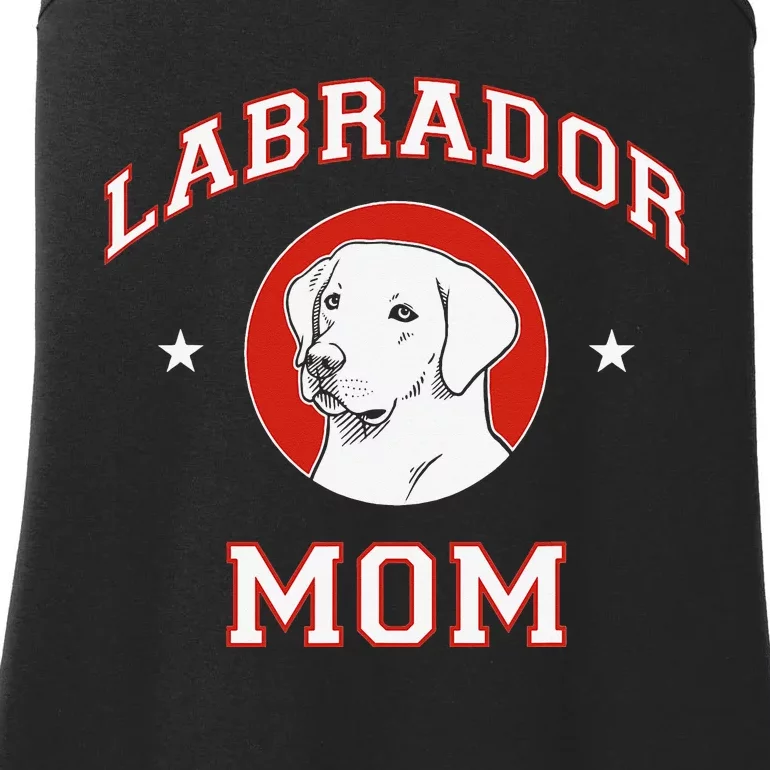 Labrador Retriever Mom Dog Mother Ladies Essential Tank