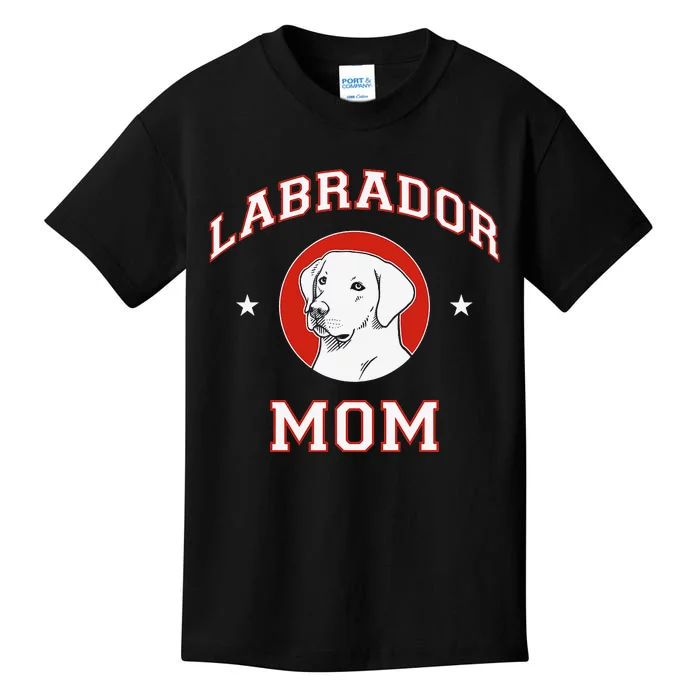 Labrador Retriever Mom Dog Mother Kids T-Shirt