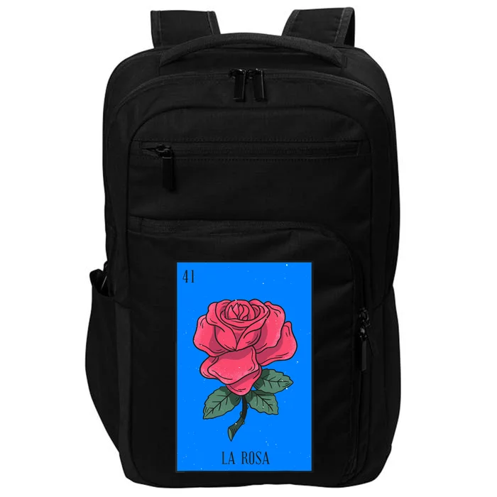 La Rosa Mexican Lottery Culture Impact Tech Backpack