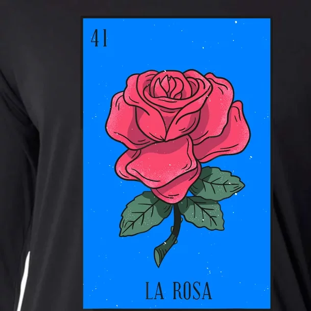 La Rosa Mexican Lottery Culture Cooling Performance Long Sleeve Crew