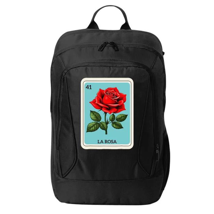 La Rosa Mexican Lottery Card Game Gift City Backpack