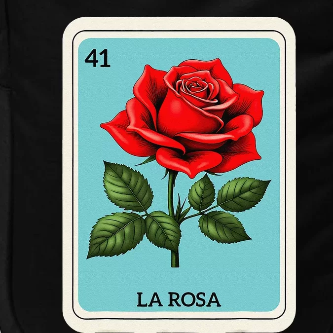 La Rosa Mexican Lottery Card Game Gift Impact Tech Backpack