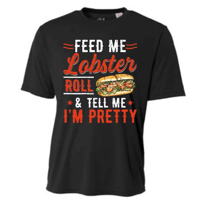 Lobster Roll Maine Seafood Design For A Lobster Roll Fan Cooling Performance Crew T-Shirt