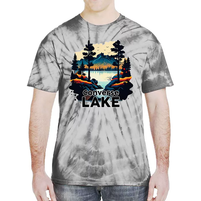 Lake Retro Minimalist Lake Tie-Dye T-Shirt