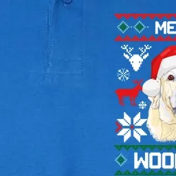 Labrador Retriever Merry Woofmas Gift Christmas Dog Xmas Lab Cool Gift Softstyle Adult Sport Polo