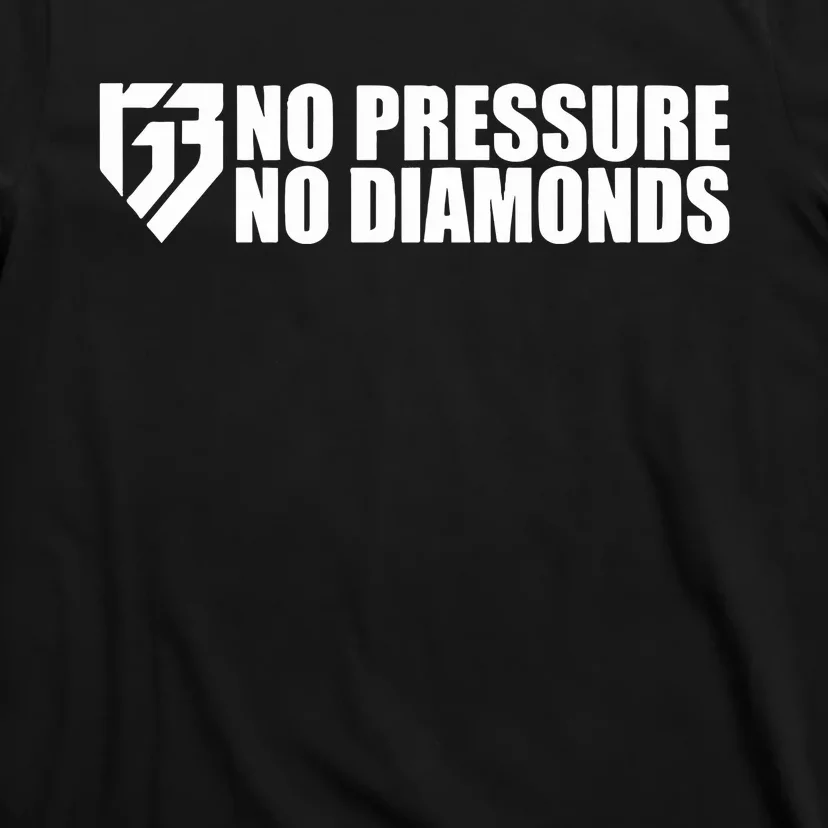 Limited Rg3 No Pressure No Diamonds T-Shirt