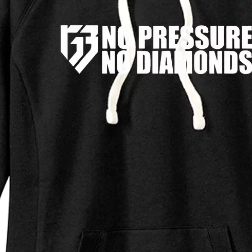 Limited Rg3 No Pressure No Diamonds Women's Fleece Hoodie