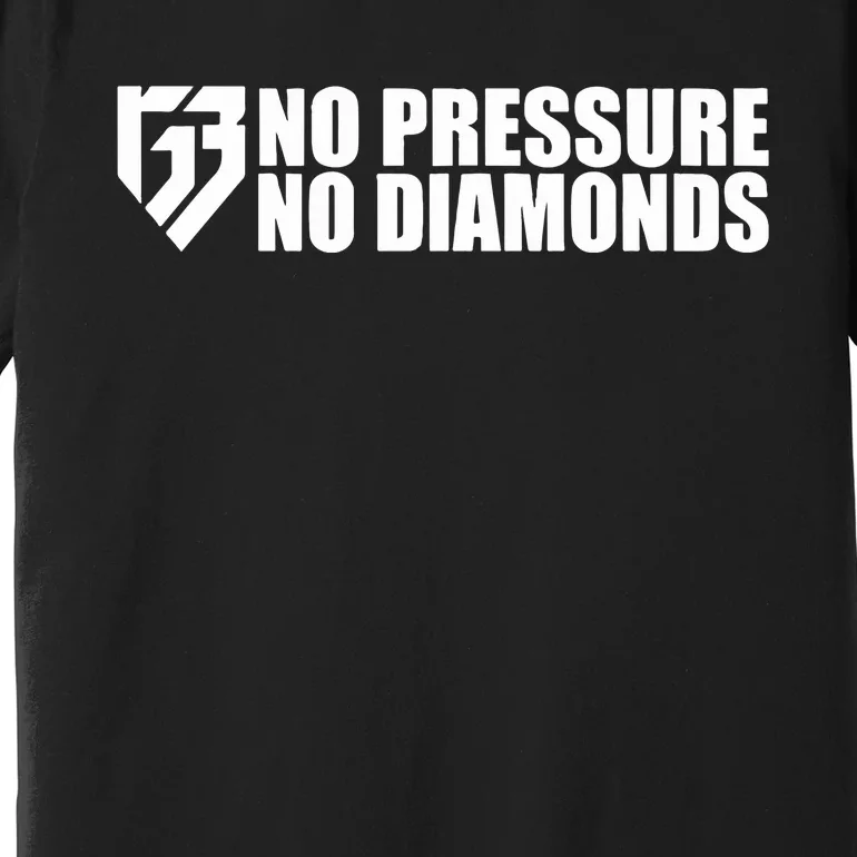 Limited Rg3 No Pressure No Diamonds Premium T-Shirt