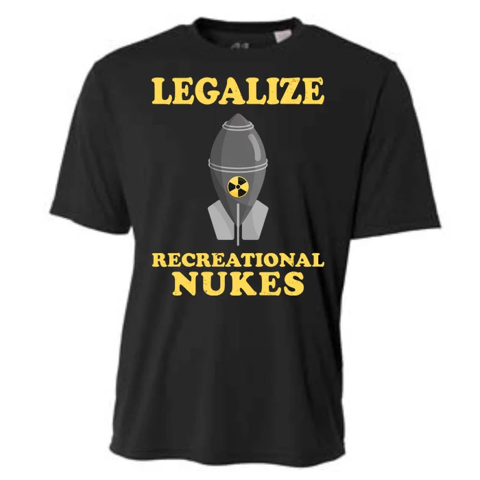 Legalize Recreational Nukes Cooling Performance Crew T-Shirt