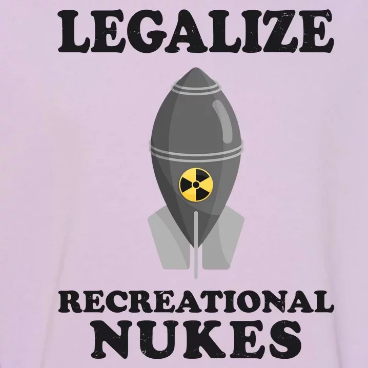 Legalize Recreational Nukes Garment-Dyed Sweatshirt