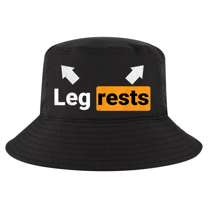 Leg Rests Naughty Dad Jokes Funny Adult Humour Father's Day Cool Comfort Performance Bucket Hat