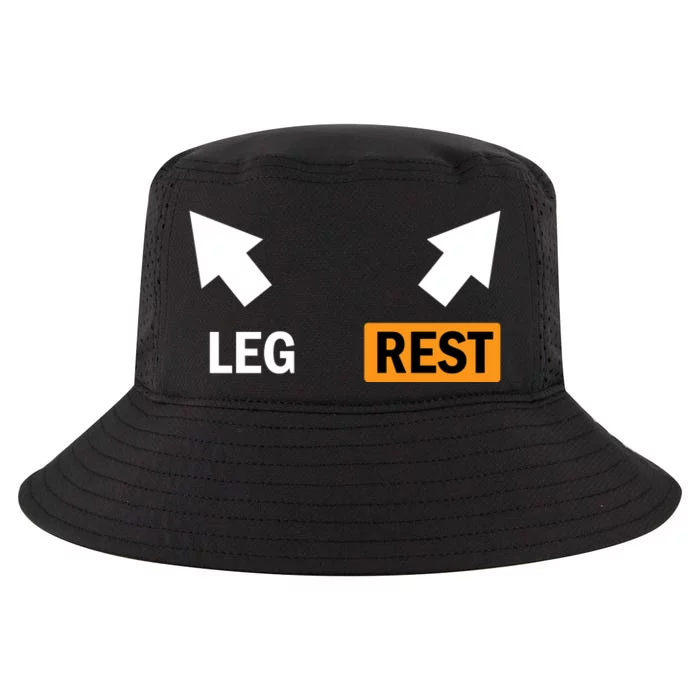 Leg Rests Naughty Dad Jokes Funny Adult Humor Dirty Dad Joke Cool Comfort Performance Bucket Hat