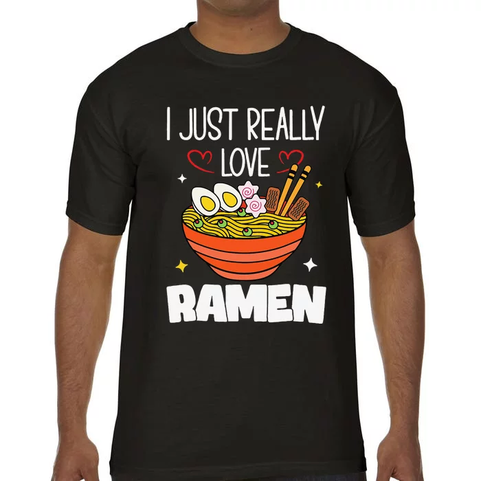 Love Ra Noodle Japanese Anime Girls Boys & Manga Kawaii Comfort Colors T-Shirt