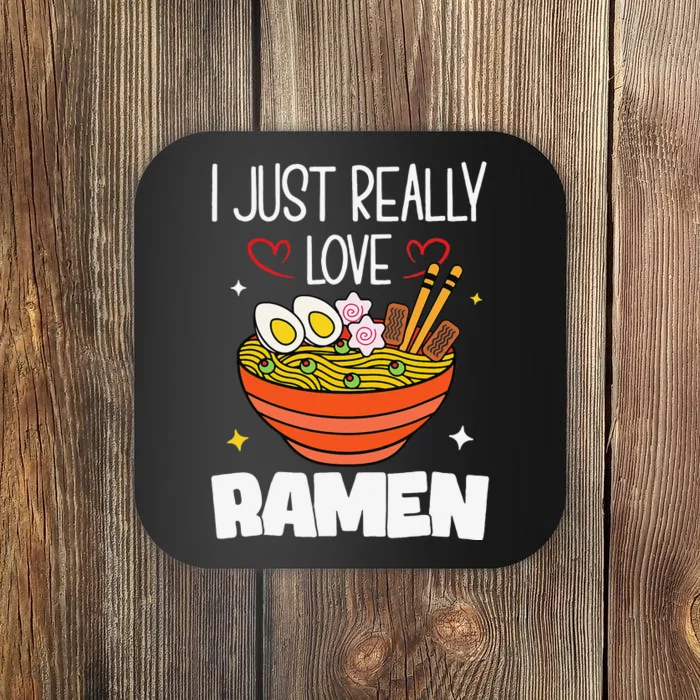 Love Ra Noodle Japanese Anime Girls Boys & Manga Kawaii Coaster