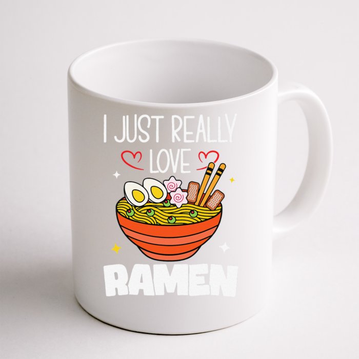 Love Ra Noodle Japanese Anime Girls Boys & Manga Kawaii Front & Back Coffee Mug